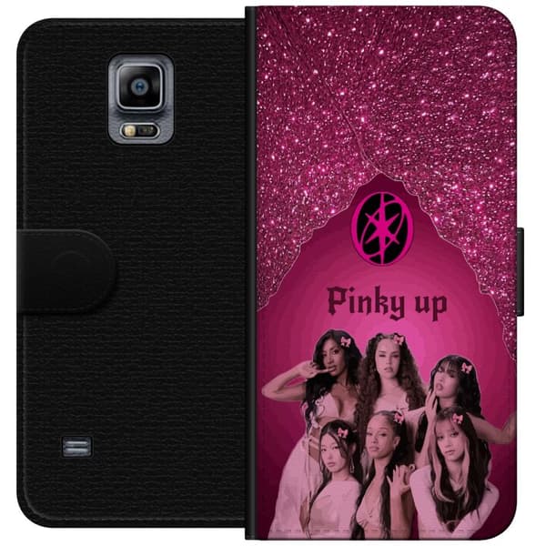 Kompatibel Tegnebogsetui til Samsung Galaxy Note 4 KATSEYE Pinky Up