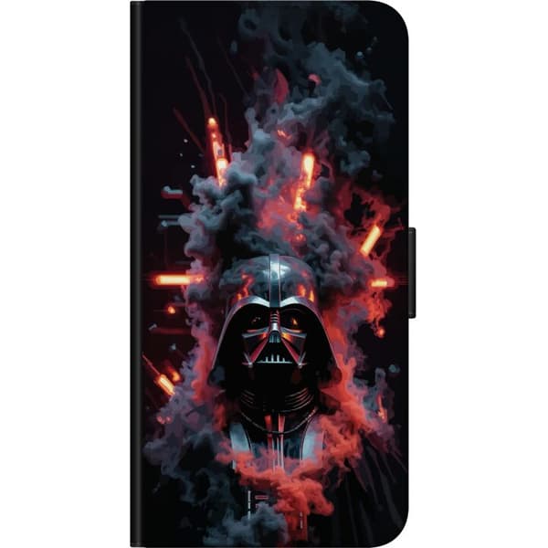 Yhteensopiva Lompakkokotelo Samsung Galaxy Note20 Eepinen science fiction -motiivi ikonisella roistolla