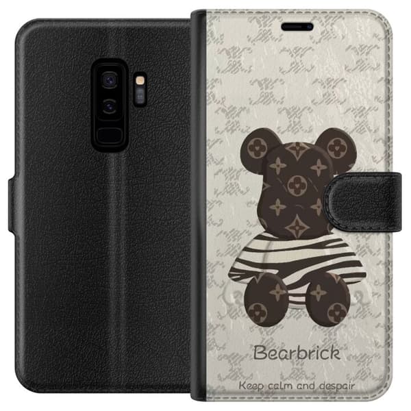 Kompatibelt Plånboksfodral till Samsung Galaxy S9+ Lyxig björn