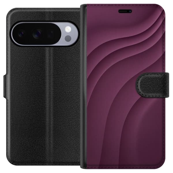 Kompatibelt Lommeboketui til Google Pixel 11 Pro Plommebevegelse