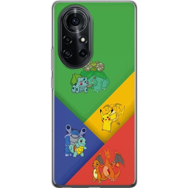 Kompatibelt Mobildeksel til Huawei nova 8 Pro med klassiske første utviklinger og fargetema