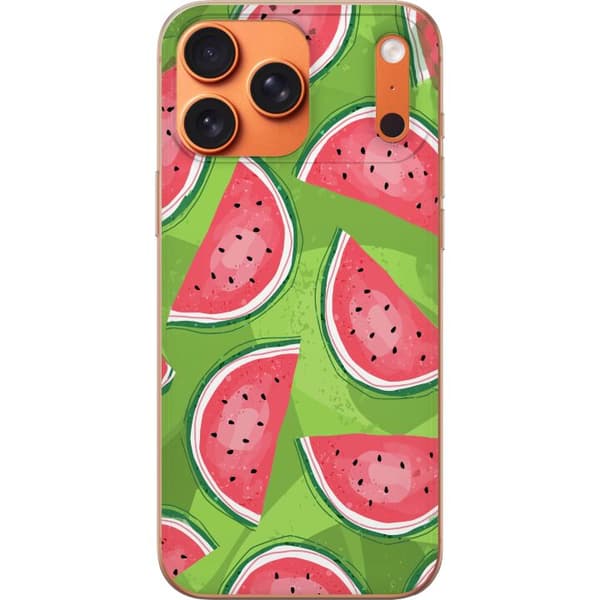 Kompatibelt Mobildeksel til Apple iPhone 17 Pro Max Vattenmelon