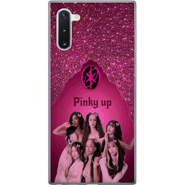 Kompatibelt Mobilskal till Samsung Galaxy Note10 KATSEYE Pinky Up