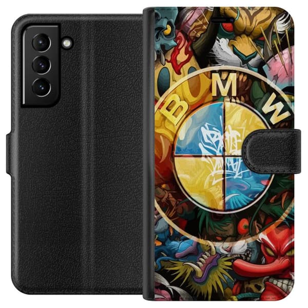 Kompatibelt Lommeboketui til Samsung Galaxy S21+ 5G BMW