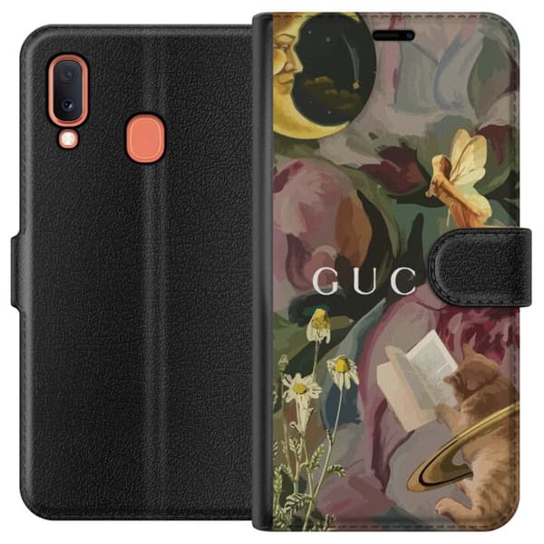 Kompatibelt Plånboksfodral till Samsung Galaxy A20e Guggi