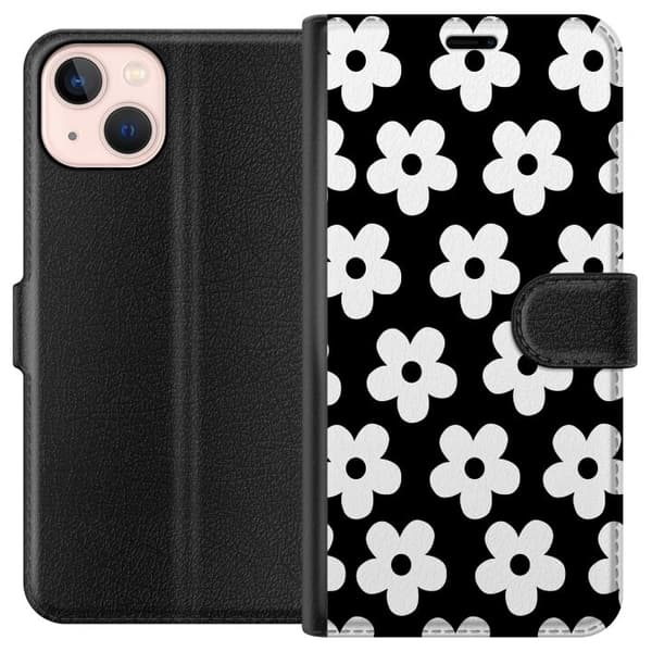 Kompatibelt Plånboksfodral till Apple iPhone 13 mini Blommor