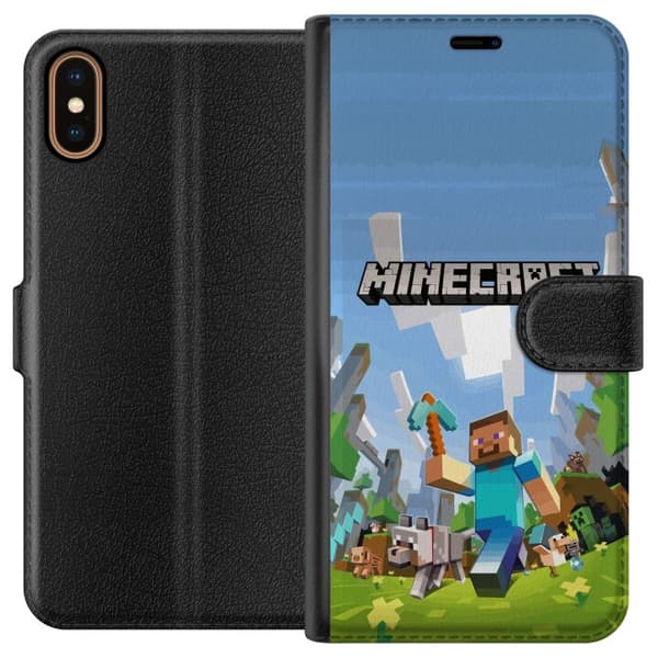 Kompatibelt Plånboksfodral till Apple iPhone X fantasi
