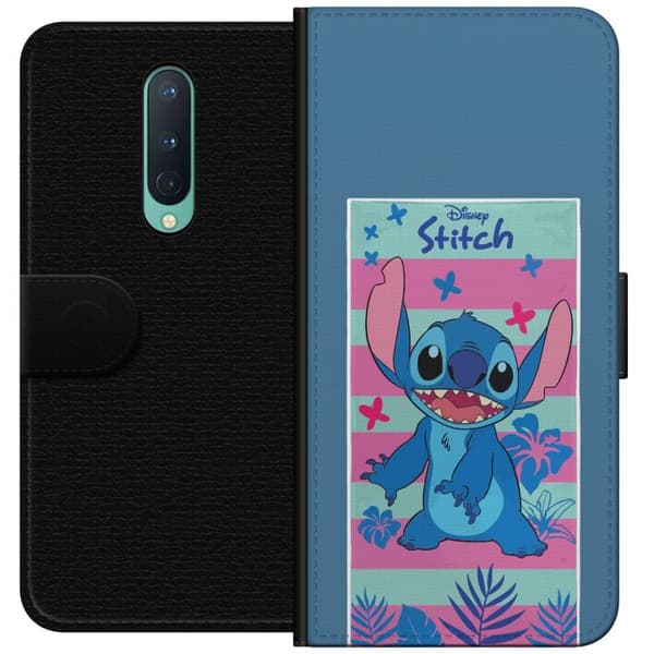 Kompatibelt Plånboksfodral till OnePlus 8 Disney Stitch