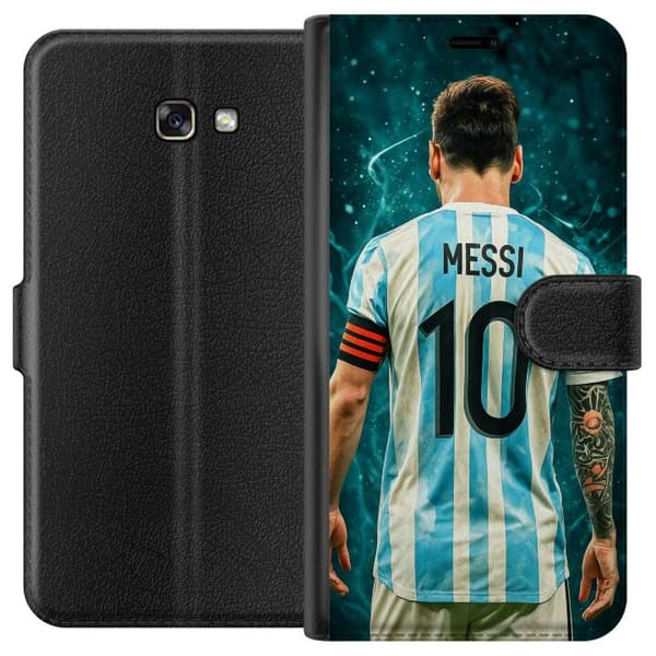 Kompatibelt Lommeboketui til Samsung Galaxy A3 (2017) Messi