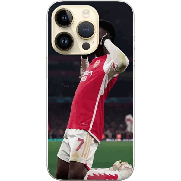 Kompatibelt Mobilskal till Apple iPhone 14 Pro Bukayo Saka