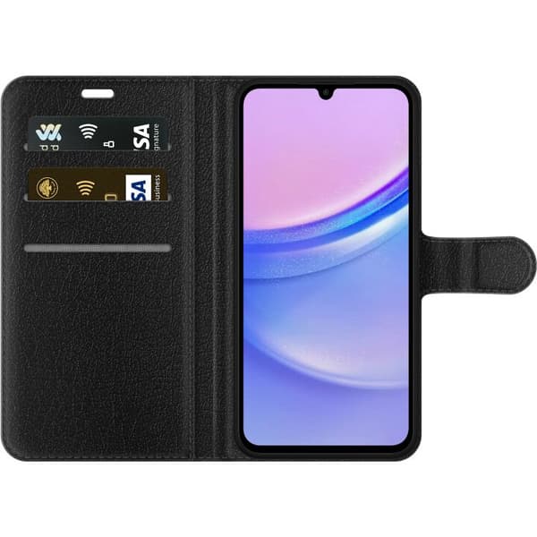 Kompatibel Tegnebogsetui til Samsung Galaxy A15 5G Wolverine Deadpool