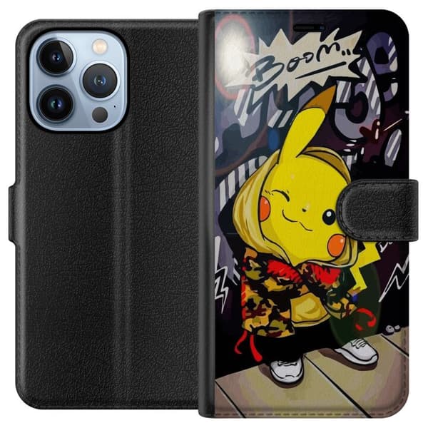 Yhteensopiva Lompakkokotelo Apple iPhone 13 Pro Pikachu
