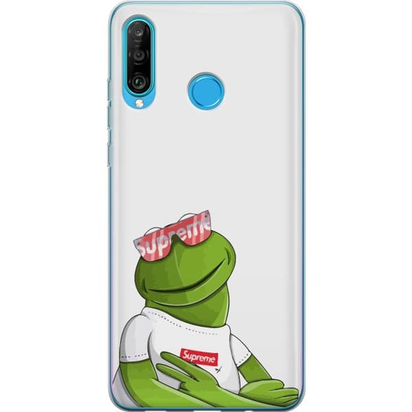 Kompatibelt Mobilskal till Huawei P30 lite Kermit SUP