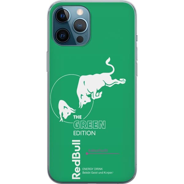 Kompatibelt Mobildeksel til Apple iPhone 12 Pro Max Moderne grønn drikkeinspirert design