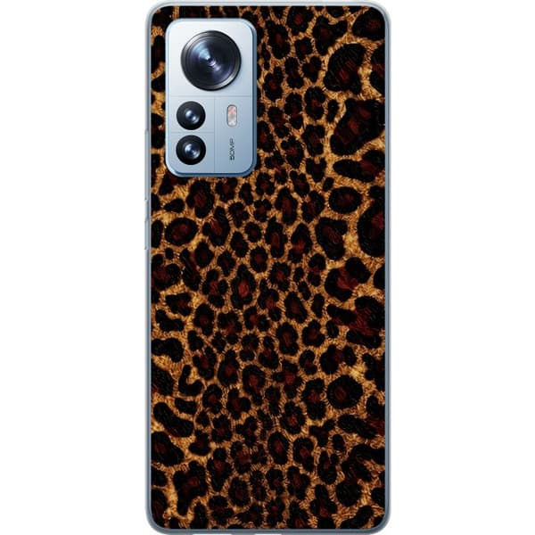 Kompatibelt Mobilskal till Xiaomi 12 Pro Leopard Icon