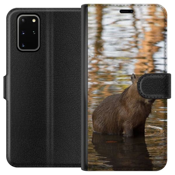 Kompatibelt Plånboksfodral till Samsung Galaxy S20+ Capybara