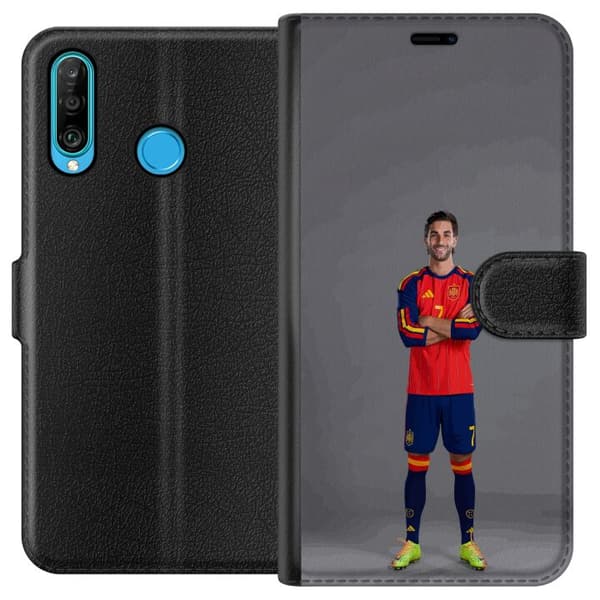 Kompatibelt Plånboksfodral till Huawei P30 lite Ferran Torres