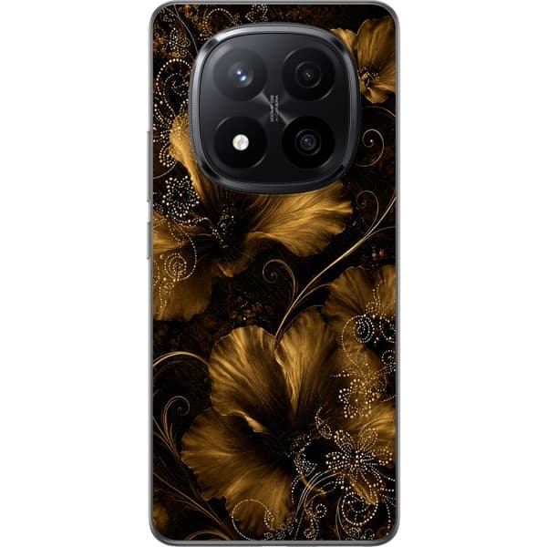 Kompatibel Mobilcover til Xiaomi Redmi Note 14 Pro+ Gylden blomstring