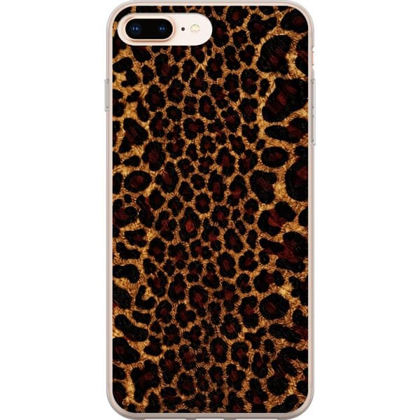 Kompatibel Mobilcover til Apple iPhone 8 Plus Leopardikon