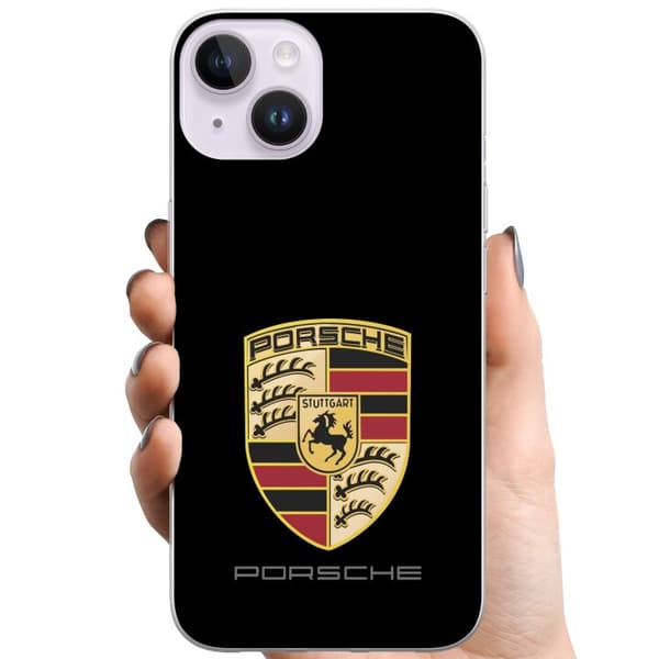 Kompatibelt Mobildeksel til Apple iPhone 15 Porsche