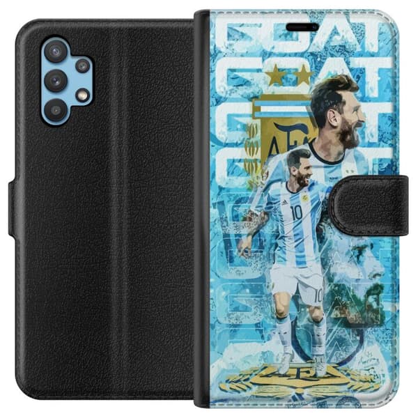 Kompatibelt Plånboksfodral till Samsung Galaxy A32 5G Messi