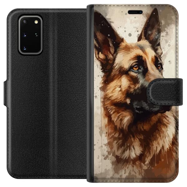 Kompatibelt Plånboksfodral till Samsung Galaxy S20+ Schäfer