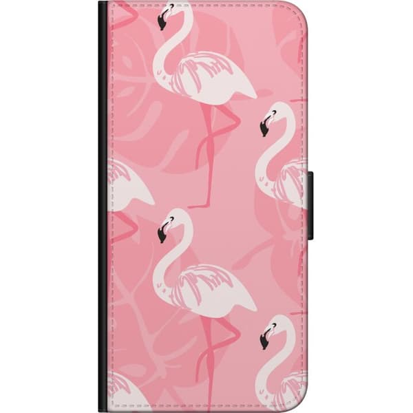 Kompatibelt Plånboksfodral till Samsung Galaxy A20s Flamingo