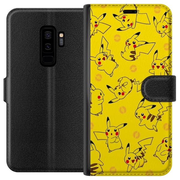 Kompatibelt Lommeboketui til Samsung Galaxy S9+ Pikachu