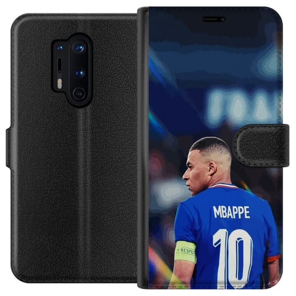 Kompatibel Tegnebogsetui til OnePlus 8 Pro Kylian Mbappé Frankrike