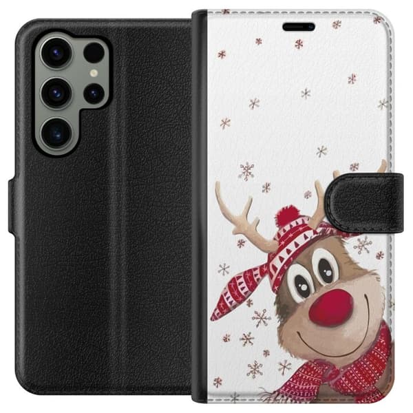Kompatibel Tegnebogsetui til Samsung Galaxy S23 Ultra Rens Dværg Rudolf