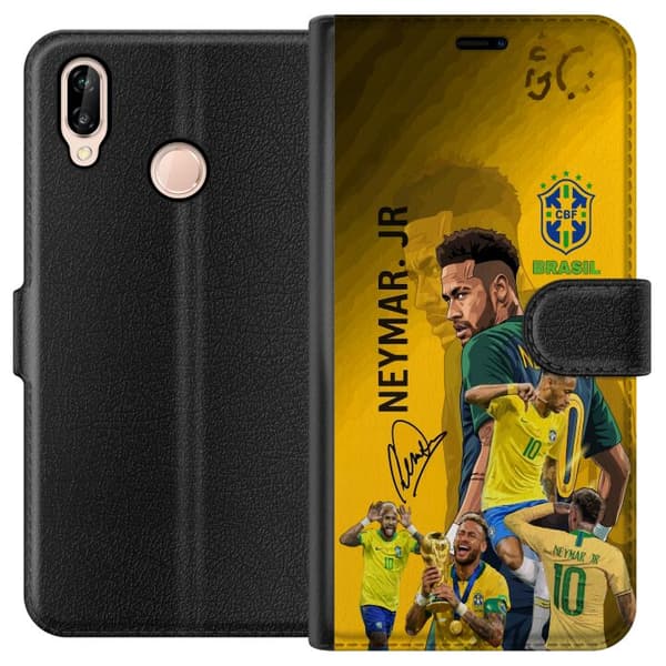 Kompatibel Tegnebogsetui til Huawei P20 lite berømtheder