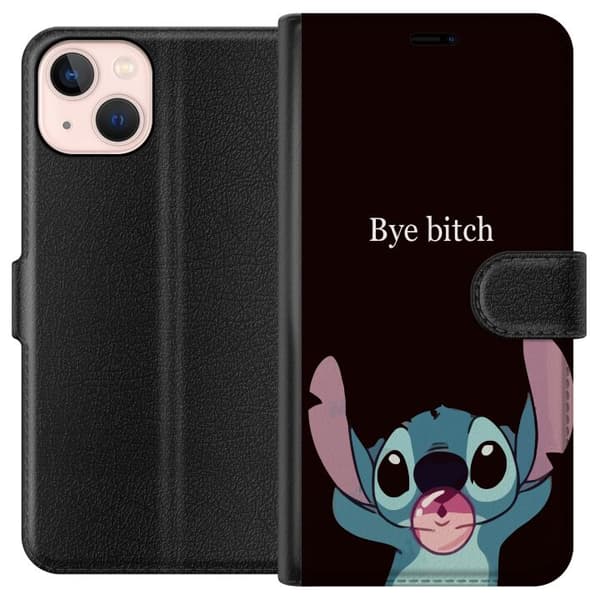 Kompatibelt Plånboksfodral till Apple iPhone 13 mini Bye bitch, Stitch