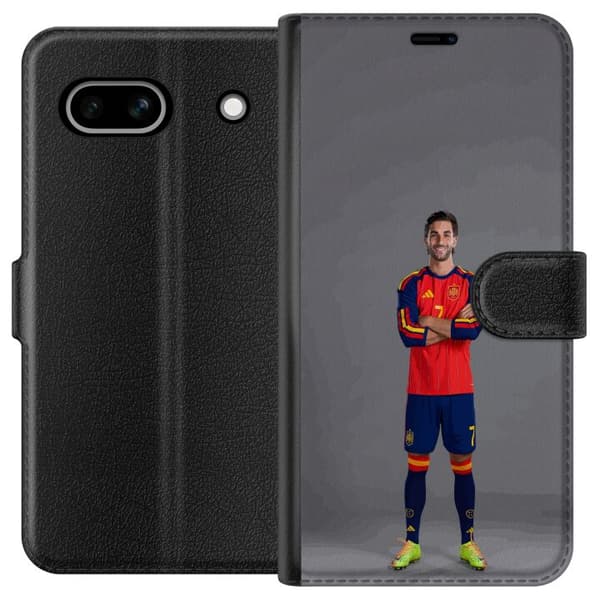 Kompatibel Tegnebogsetui til Google Pixel 7a Ferran Torres