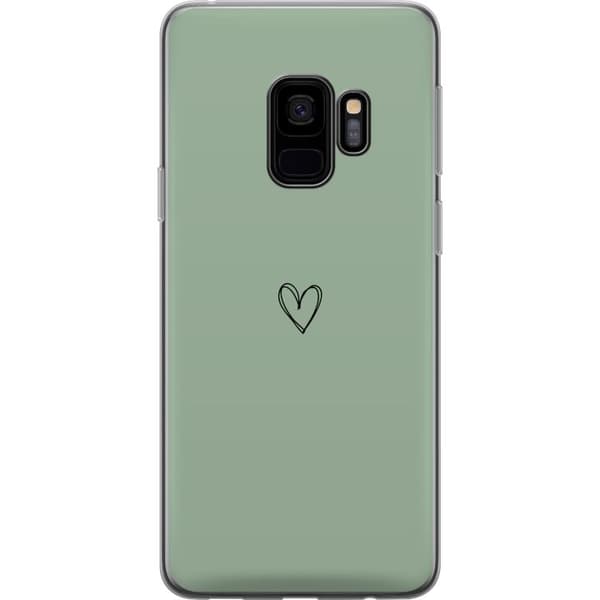 Kompatibelt Mobildeksel til Samsung Galaxy S9 Hjerte