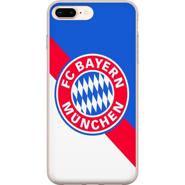 Kompatibelt Mobilskal till Apple iPhone 8 Plus FC Bayern München