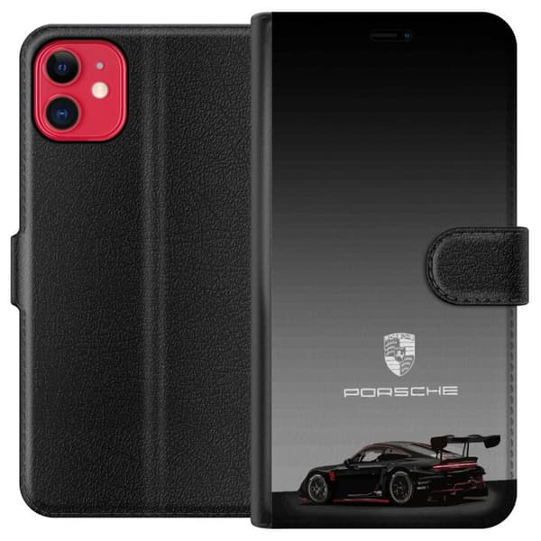 Kompatibelt Plånboksfodral till Apple iPhone 11 Porsche