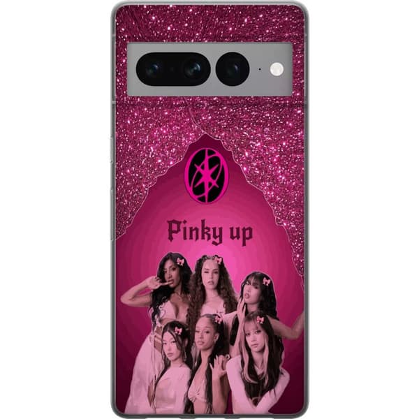 Kompatibelt Mobildeksel til Google Pixel 7 Pro KATSEYE Pinky Up