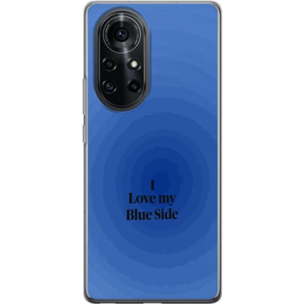 Kompatibelt Mobilskal till Huawei nova 8 Pro I Love My Blue Side