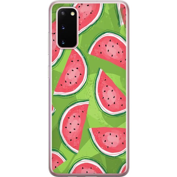 Kompatibelt Mobildeksel til Samsung Galaxy S20 Vattenmelon