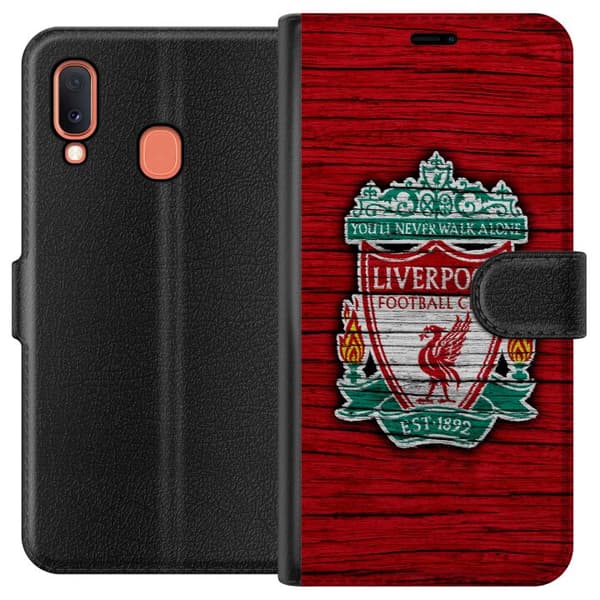 Kompatibelt Lommeboketui til Samsung Galaxy A20e Liverpool