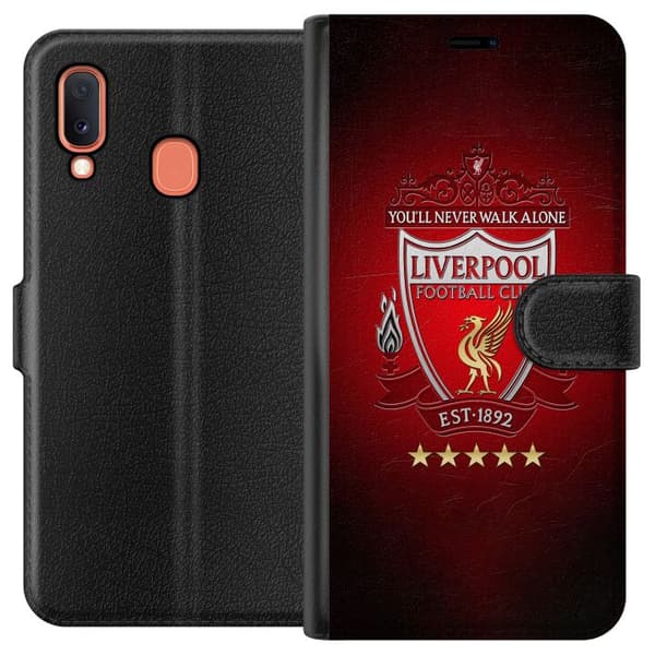 Kompatibelt Plånboksfodral till Samsung Galaxy A20e Liverpool