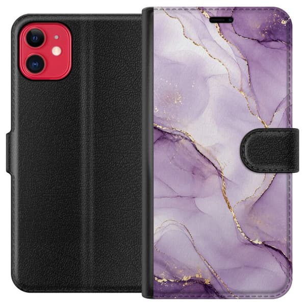 Kompatibelt Plånboksfodral till Apple iPhone 11 Lilac Luxe
