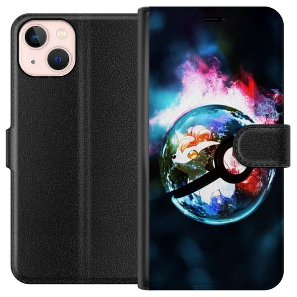 Kompatibelt Plånboksfodral till Apple iPhone 13 mini Pokemon
