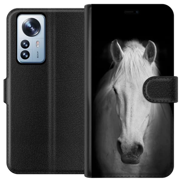 Kompatibel Tegnebogsetui til Xiaomi 12 Pro Hest