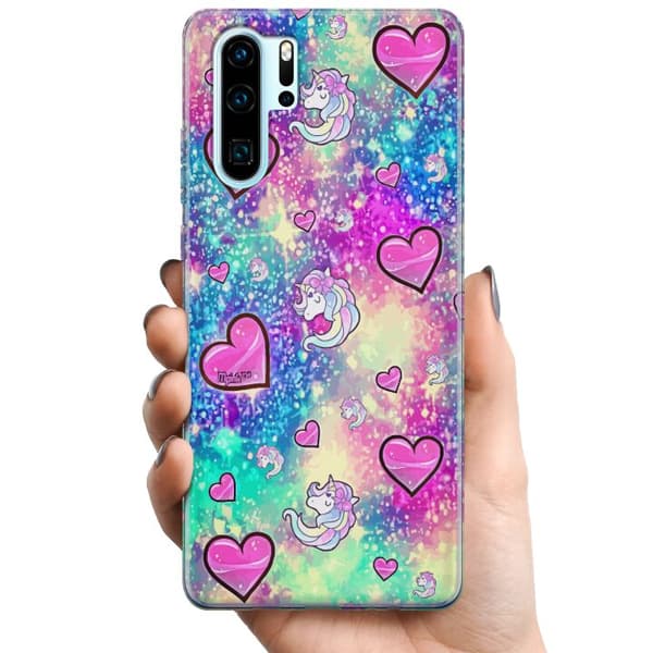 Kompatibelt Mobildeksel til Huawei P30 Pro Enhörning