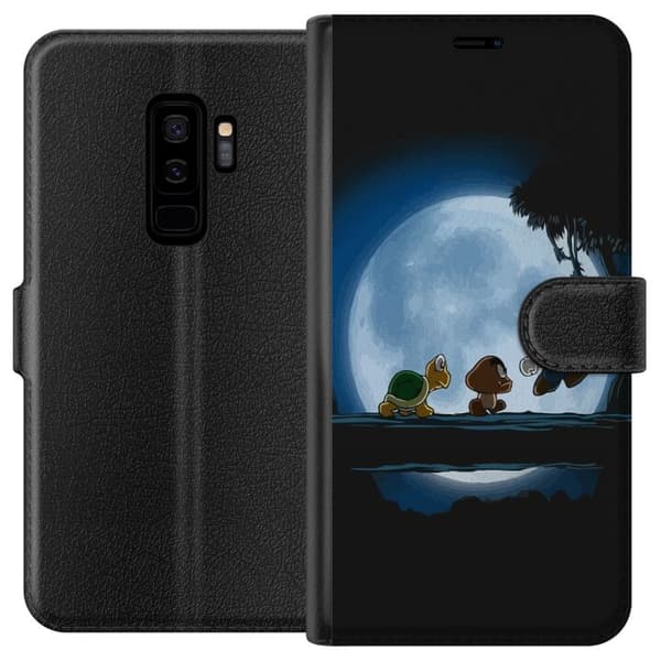 Kompatibel Tegnebogsetui til Samsung Galaxy S9+ Super Mario