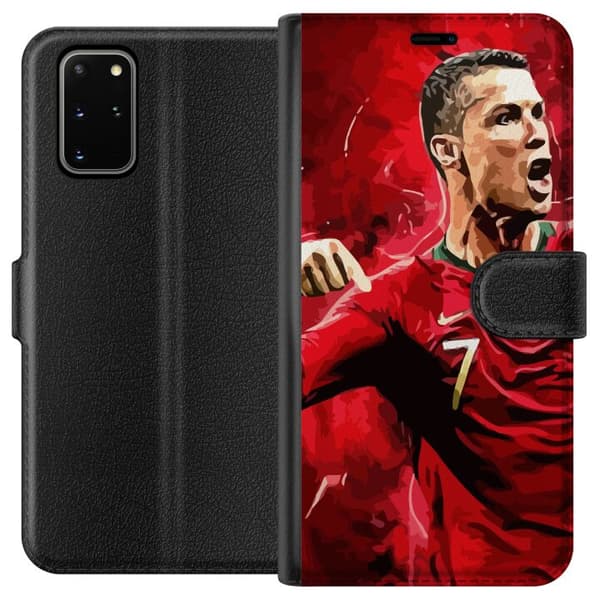 Kompatibelt Plånboksfodral till Samsung Galaxy S20+ Ronaldo