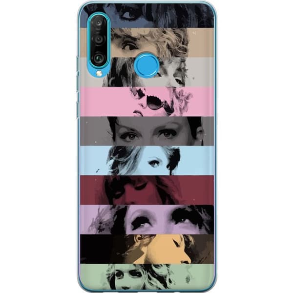 Kompatibelt Mobilskal till Huawei P30 lite Taylor Swift