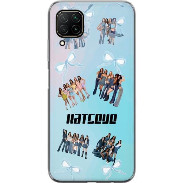 Kompatibel Mobilcover til Huawei P40 lite KATSEYE blå gruppcollage