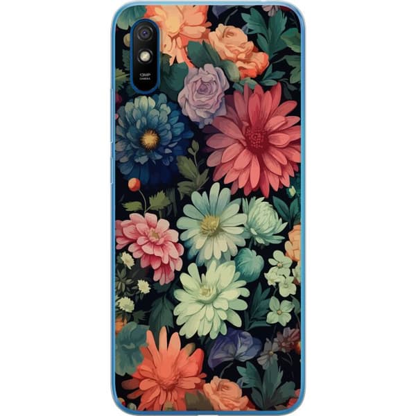 Kompatibelt Mobilskal till Xiaomi Redmi 9A Blommor